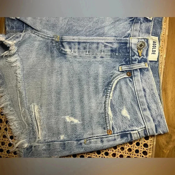 Agolde Parker Shorts Size 25 Color Swapmeet - Picture 6 of 11